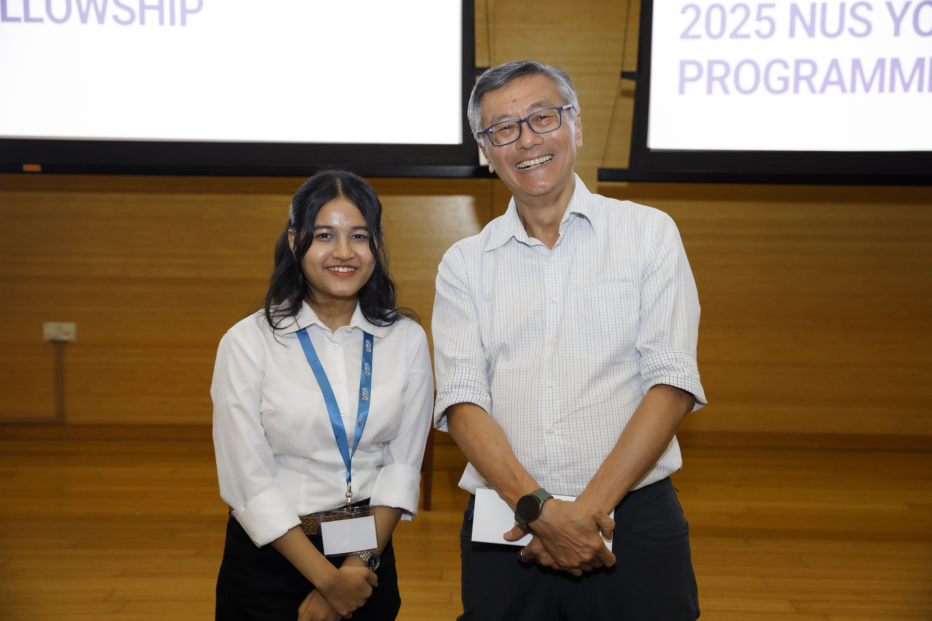 EEE student completes NUS Young Fellowship 2025 in Singapore