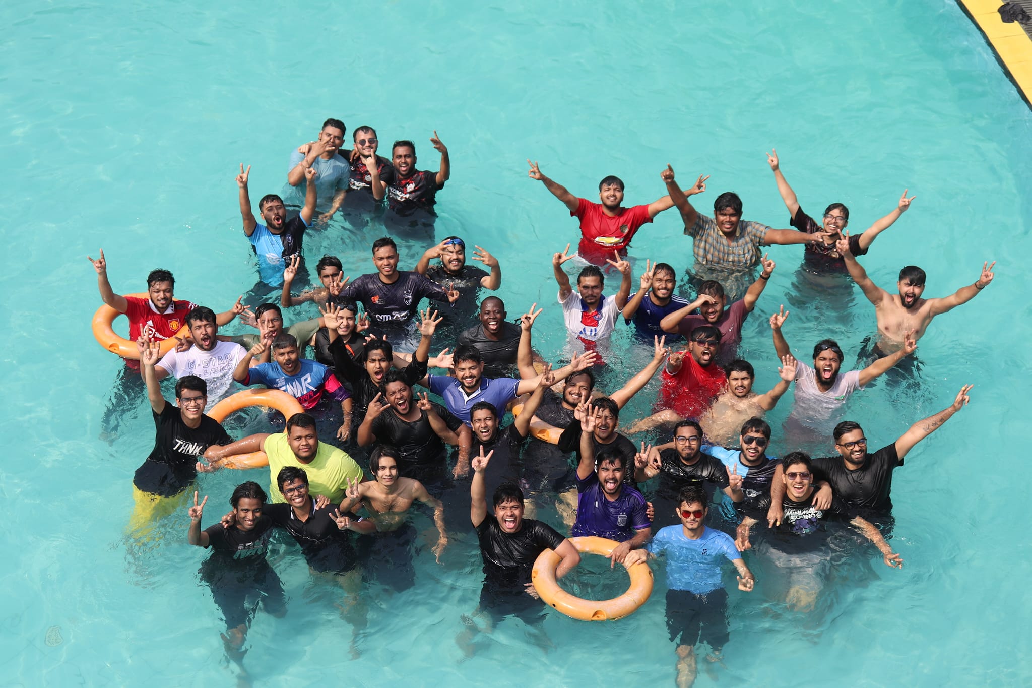 Fun time during study tour